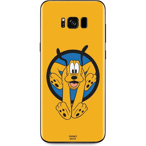 Disney Friends Pluto Galaxy S8 Plus Skin